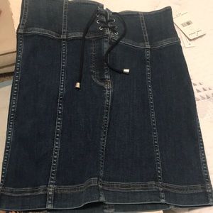 Free People Denim Skirt